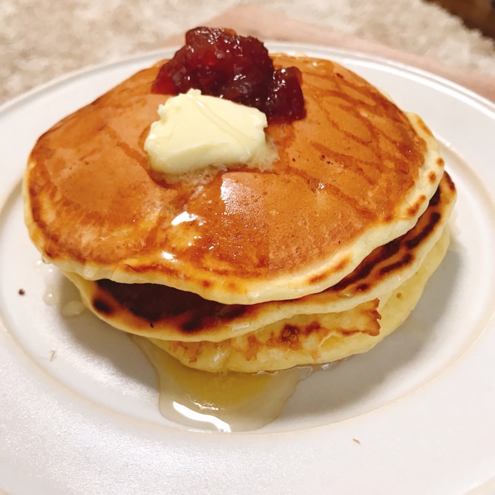 いちごホットケーキ